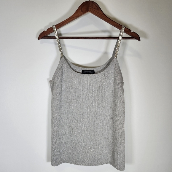 Vintage Michelle Antonelli Nitted Pink Sleeveless Camisole. - Picture 9 of 16